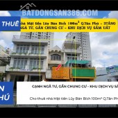 Cho thuê nhà Mặt tiền Lũy Bán Bích 100m² Q.Tân Phú-3TẦNG,39 Triệu - CẠNH NGÃ TƯ
